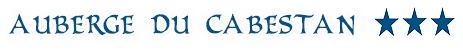 Auberge du Cabestan - German version Logo